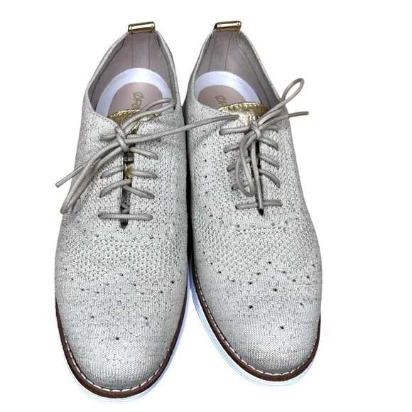Cole Haan Women’s Original Grand Stichtlite Oxford in Cream, Size 9 - Picture 4 of 12